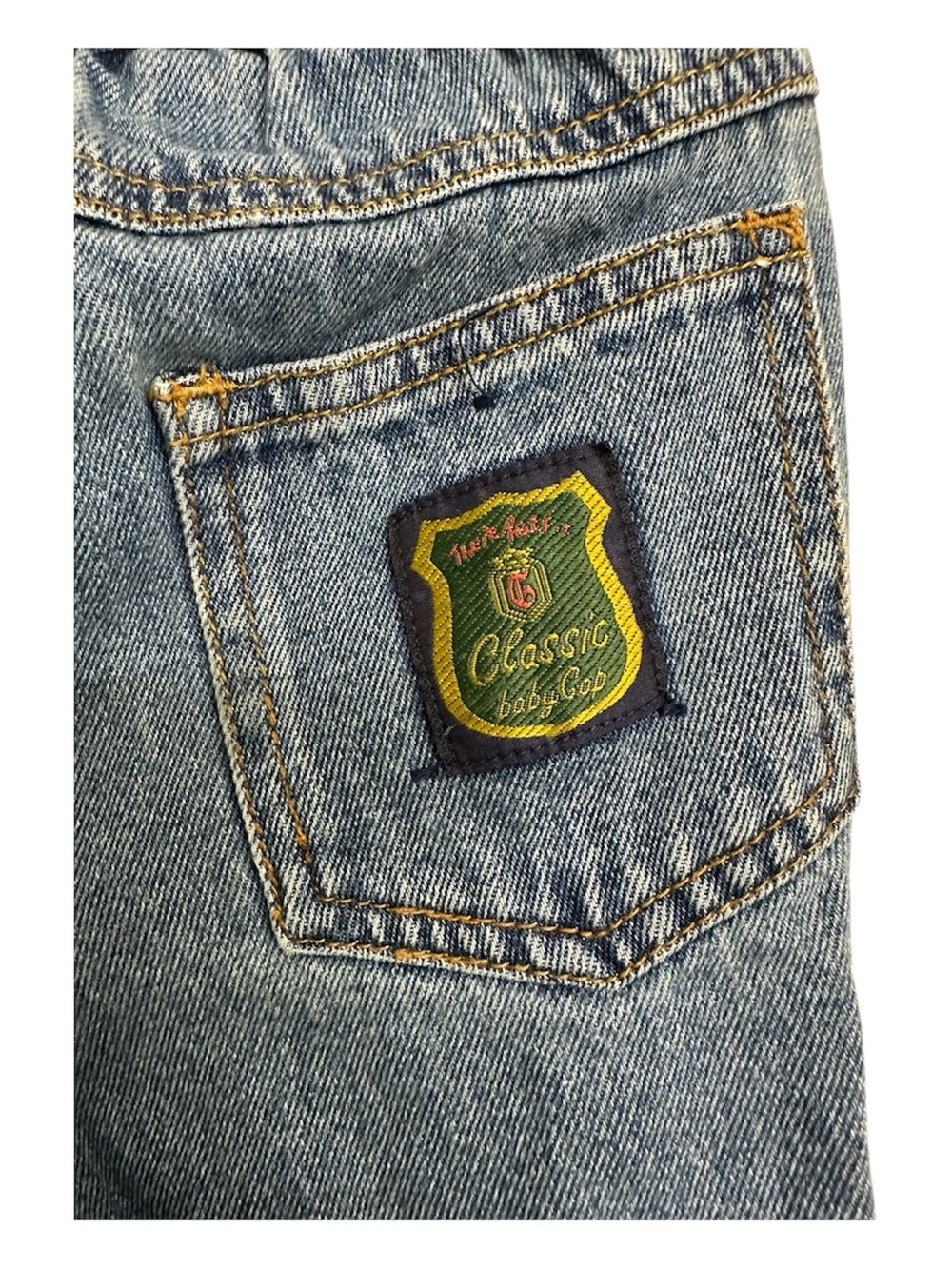 Vintage 1999 Classic Baby Gap Denim Jeans Snap
Inseam Leg Pants 90s/Y2K Size XL